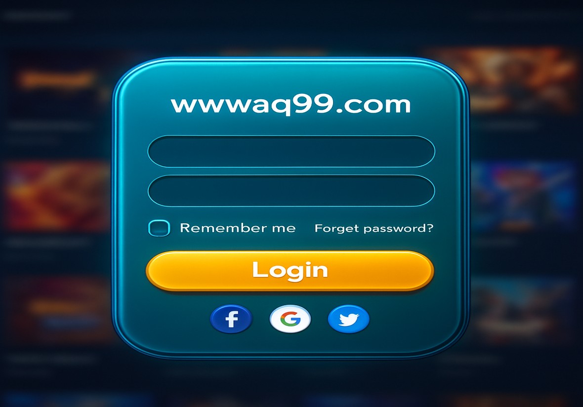 AQ99 লগইন পেজ